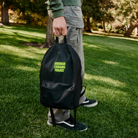 Signature Embroidered Compact Sustainable Backpack