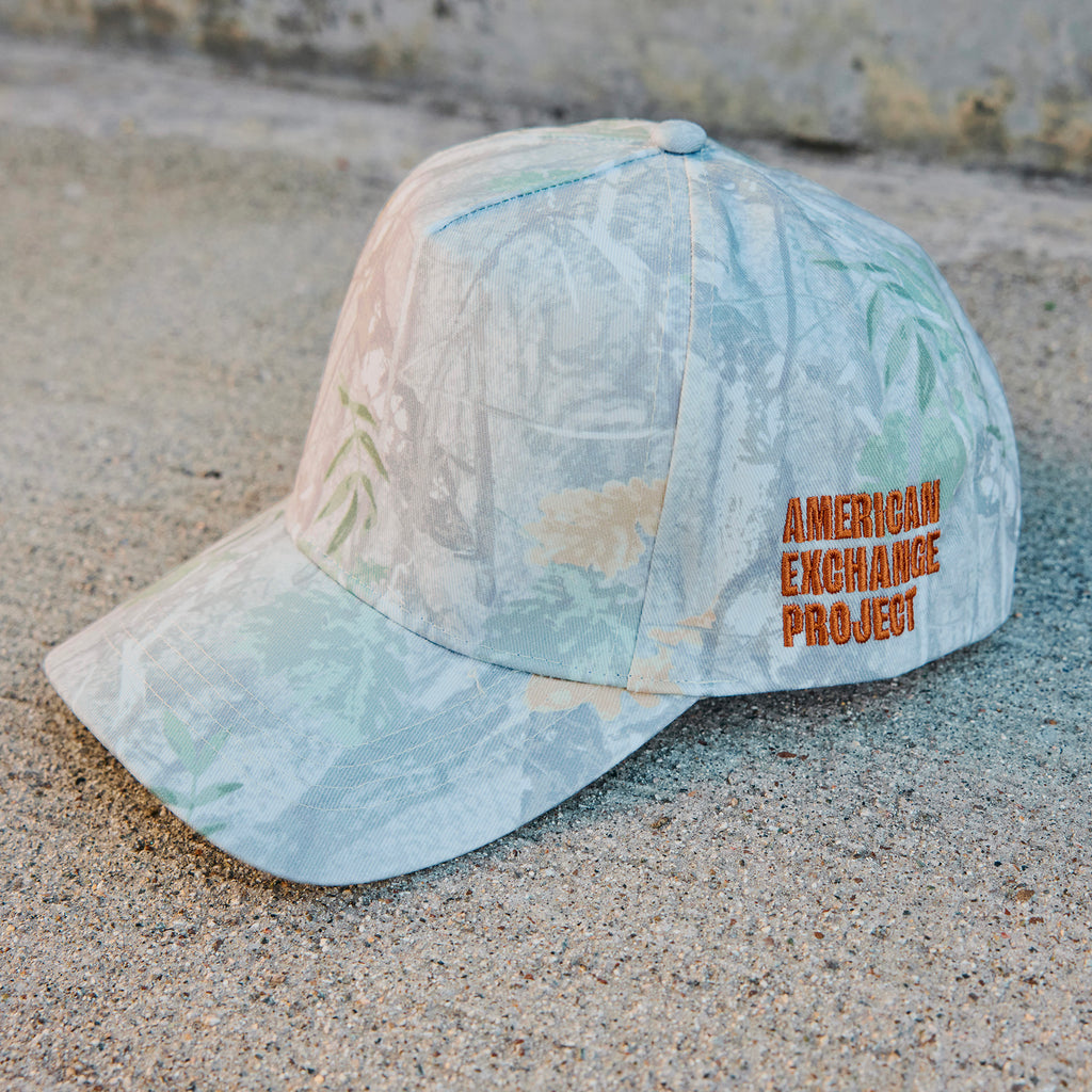 Signature Embroidered Camo Cap