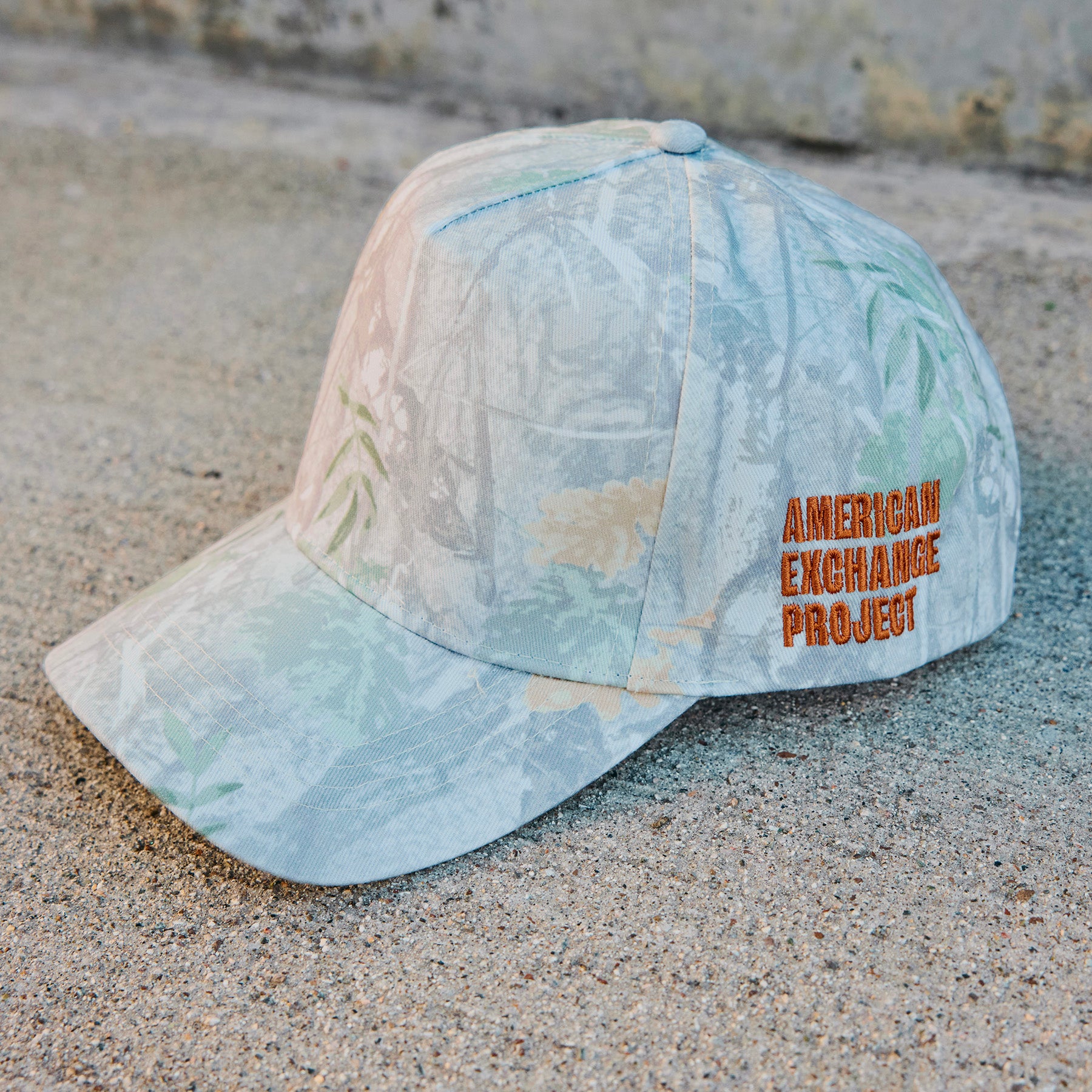 Signature Embroidered Camo Cap