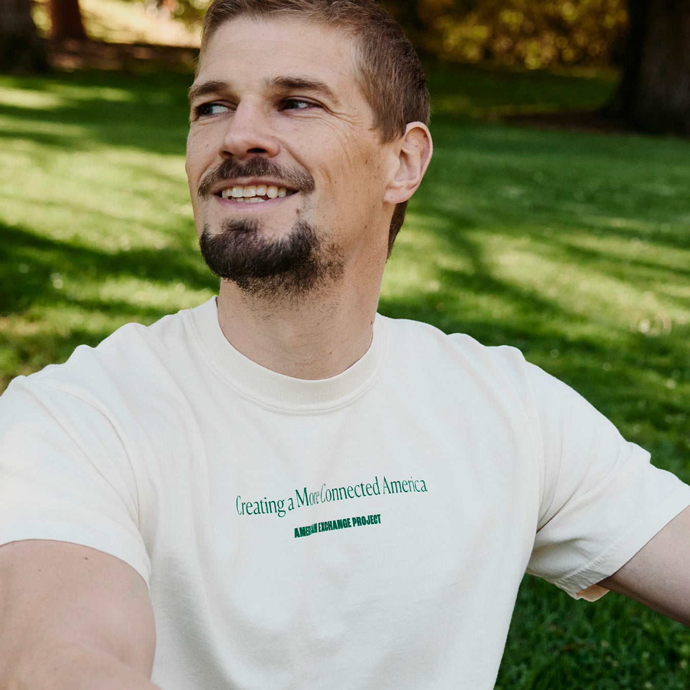 Creating a More Connected America Printed Tee