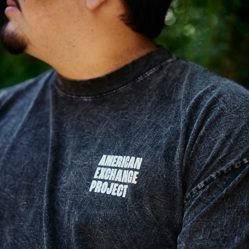 Signature Printed Mineral Wash Tee