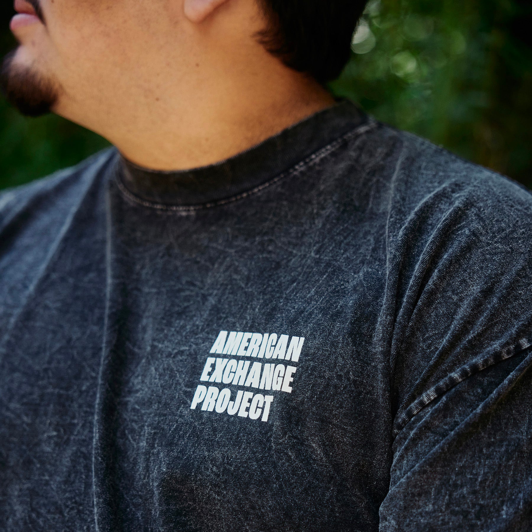 Signature Printed Mineral Wash Tee