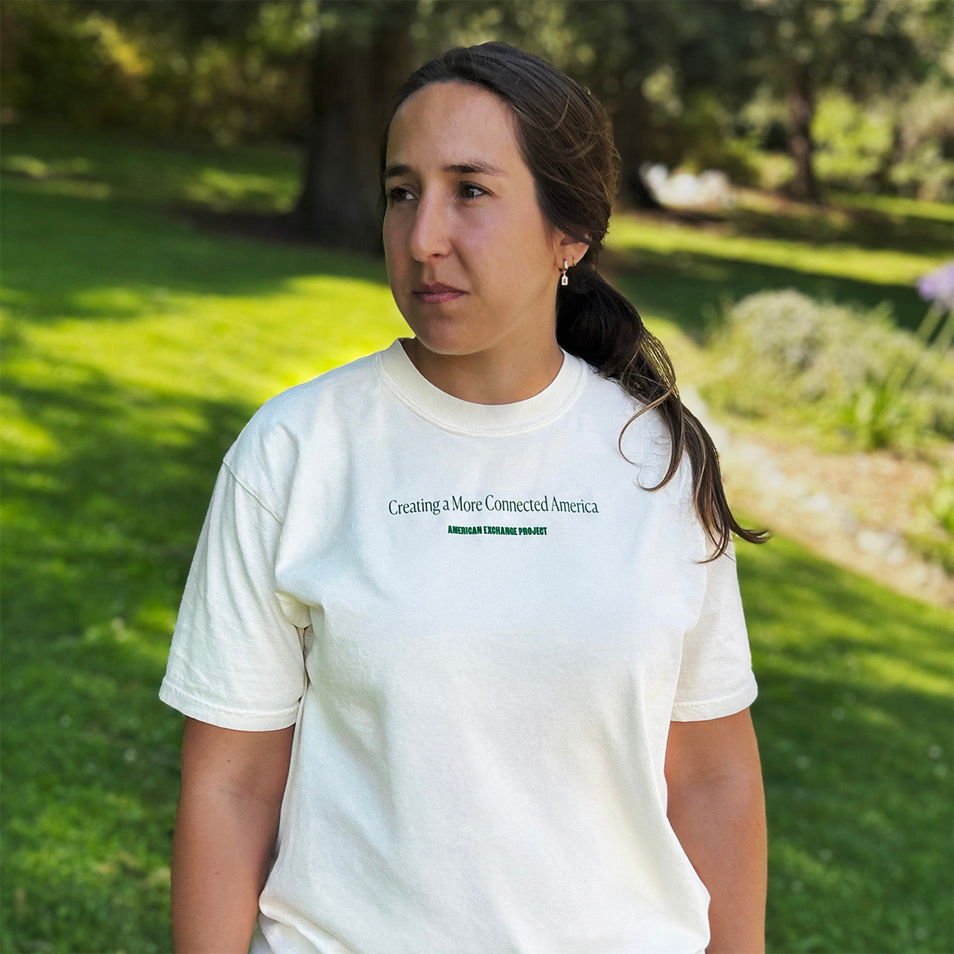 Creating a More Connected America Printed Tee