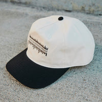 Retro Two-Tone Printed Cap