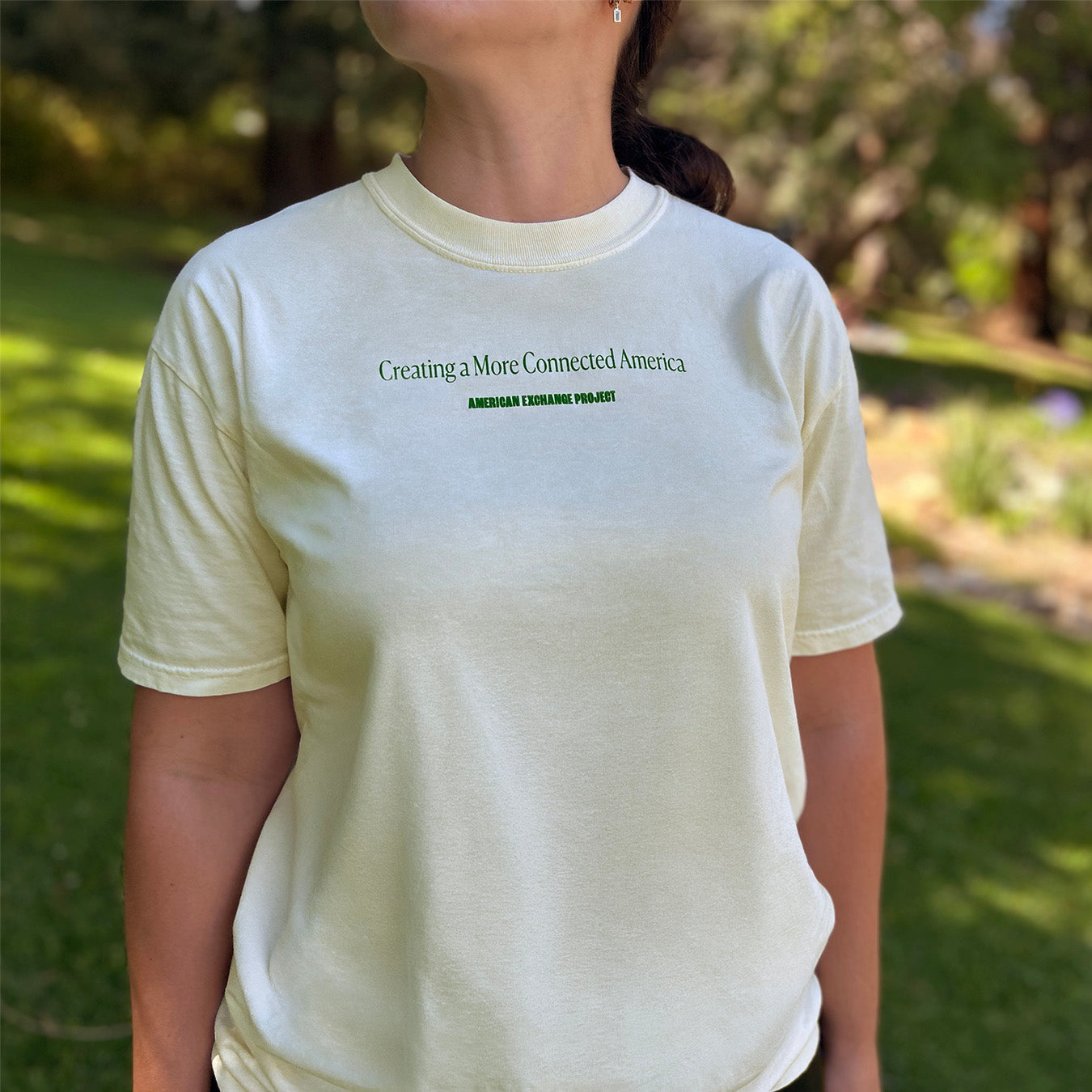 Creating a More Connected America Printed Tee