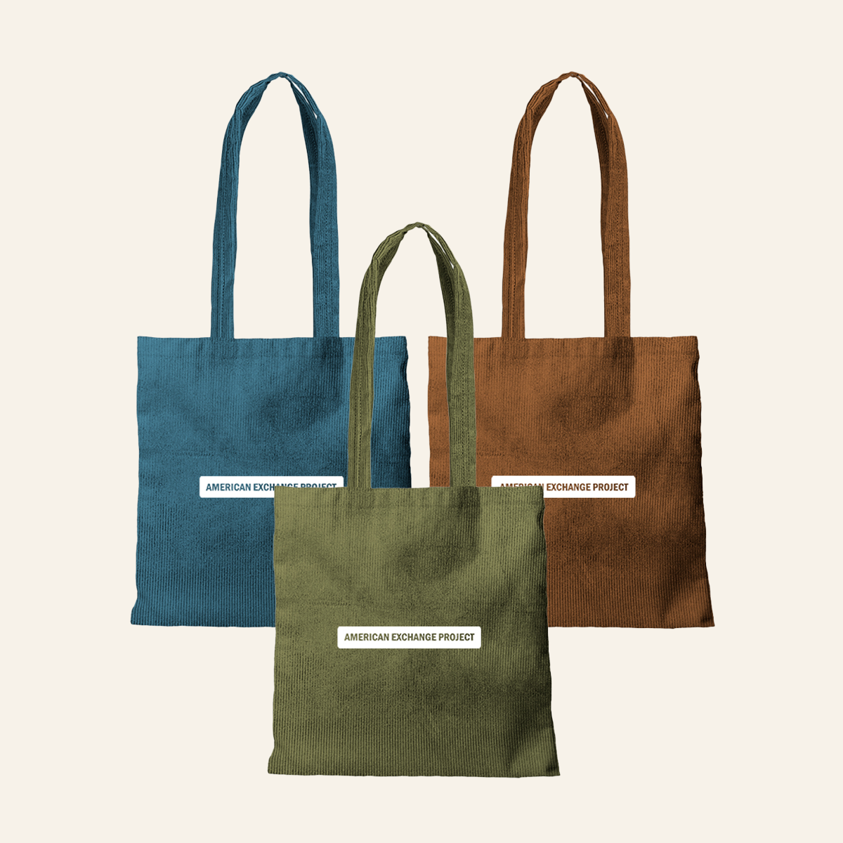 Corduroy Classic Tote